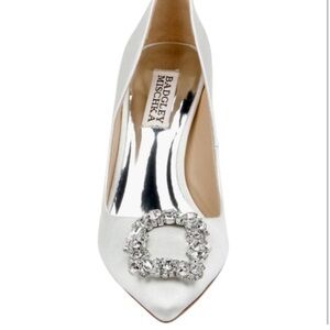 BADGLEY MISCHKA➕Fabia D’ Orsay With Crystal Buckle